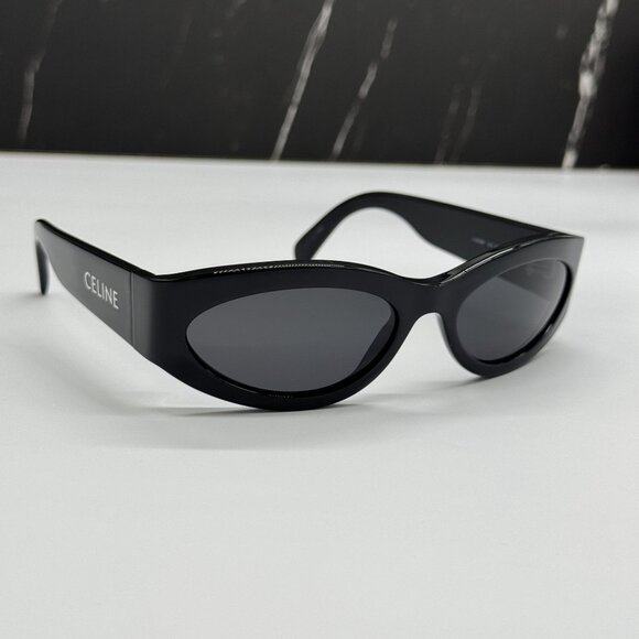 NEW CELINE CL40288I 01A BLACK WOMEN SUNGLASSES CELINE - Picture 5 of 11